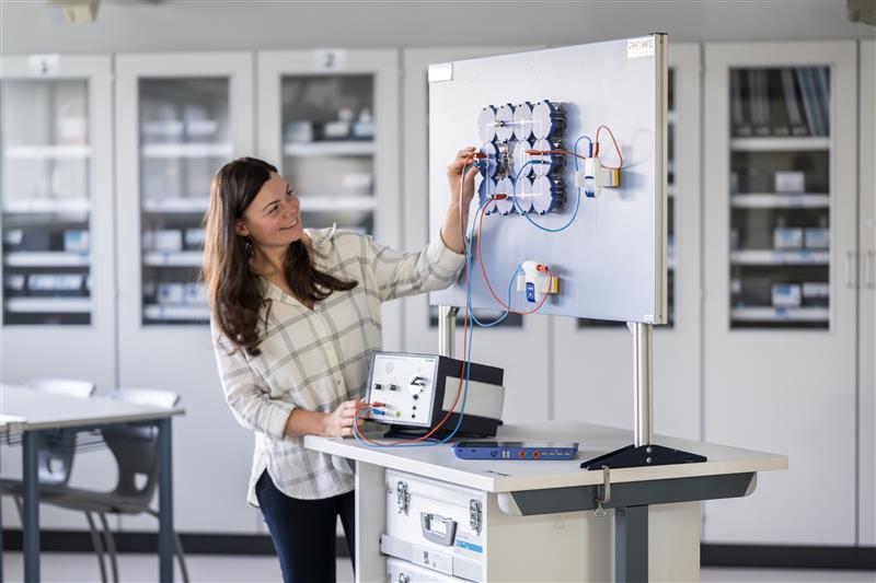 Magnetic board with stand