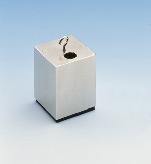Weight with hole