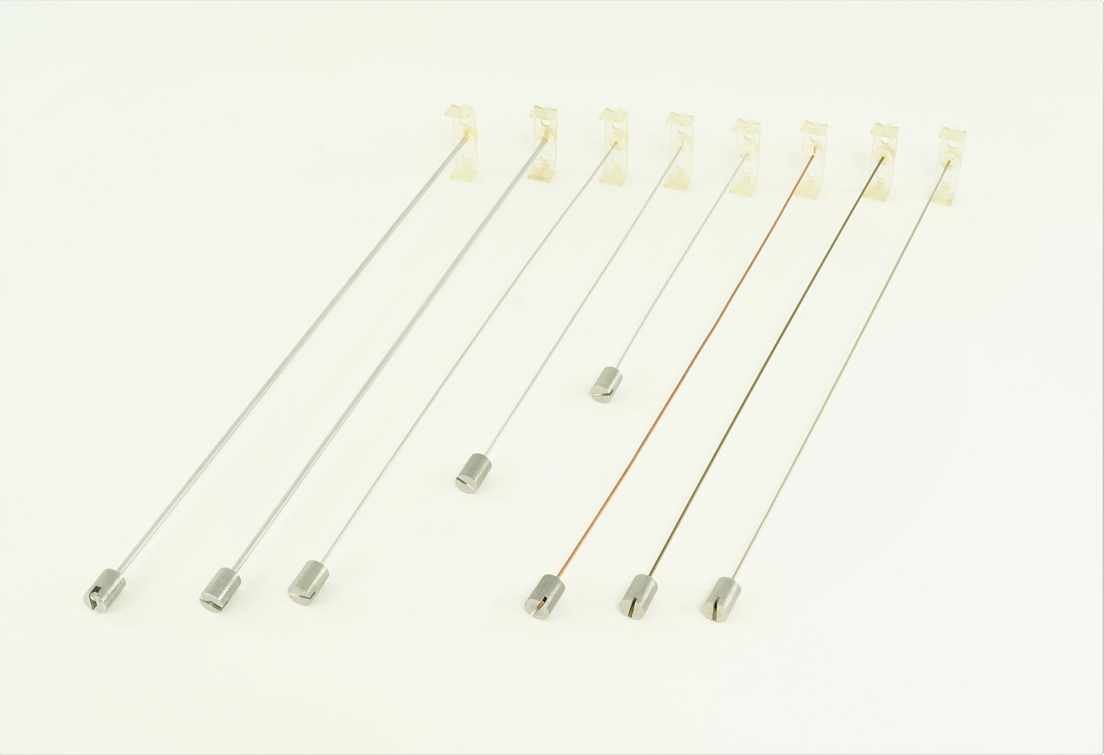 Torsion rod, brass, l = 500 mm, d = 2 mm