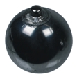 Steel ball with eyelet, d 32mm