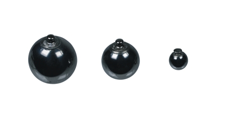 Steel ball with eyelet, d 25.4mm