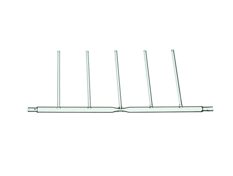 Flow pipe w.varying cross-section