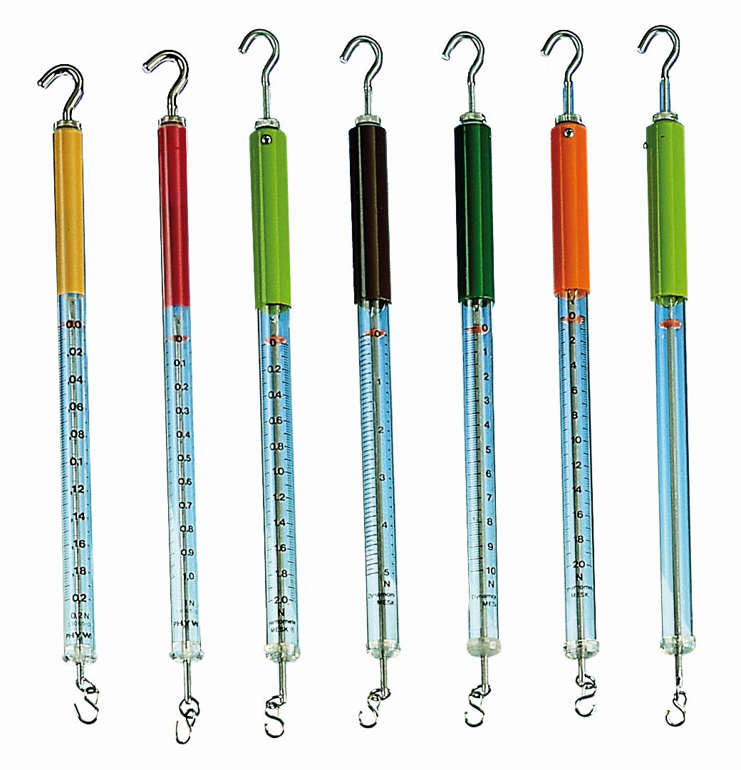 Spring balance,transparent, 10 N