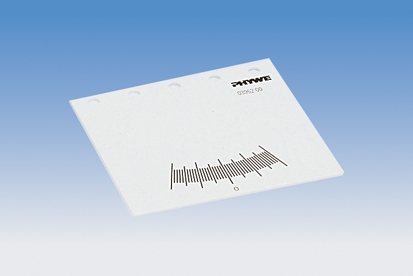 Plate with scale
