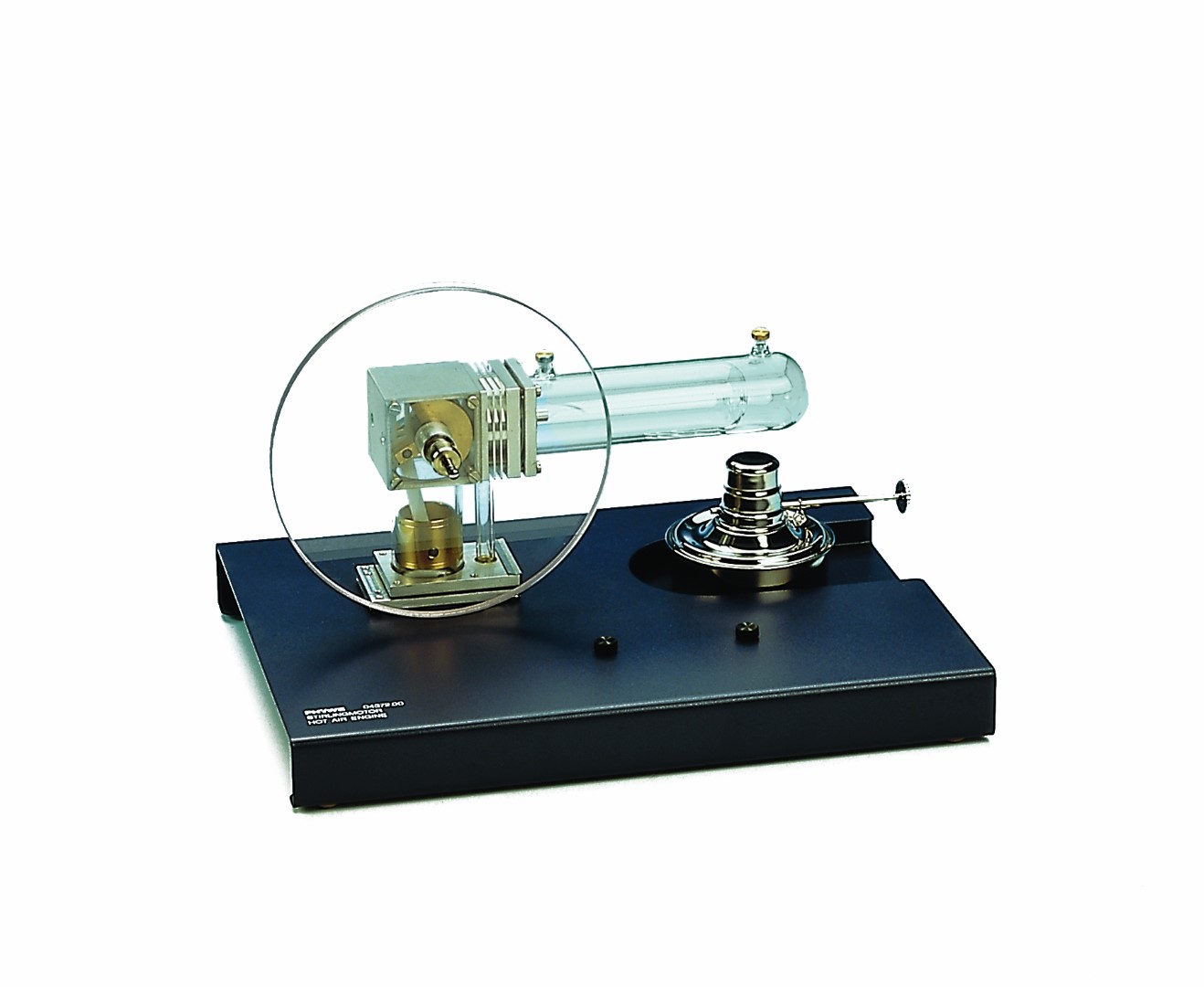 Stirling engine transparent