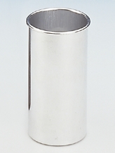 Beaker, aluminum, polished
