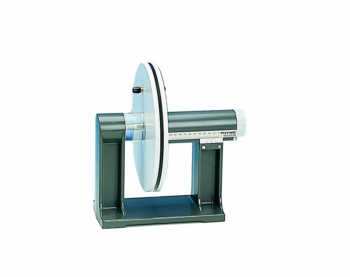 Plate capacitor, d = 260mm