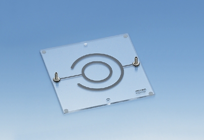 Cylindrical capacitor model