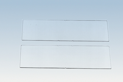 Glass plates f.current conductors