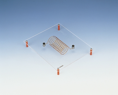 Coil on Plexiglas panel