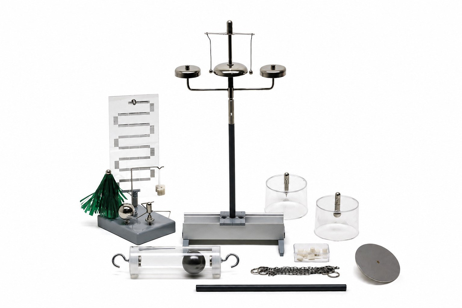 Set of electrostatics apparatus
