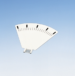 Galvanometer scale