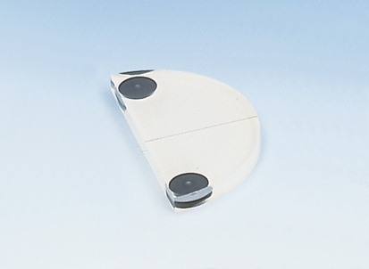 Optical block, semicircular, magnet held