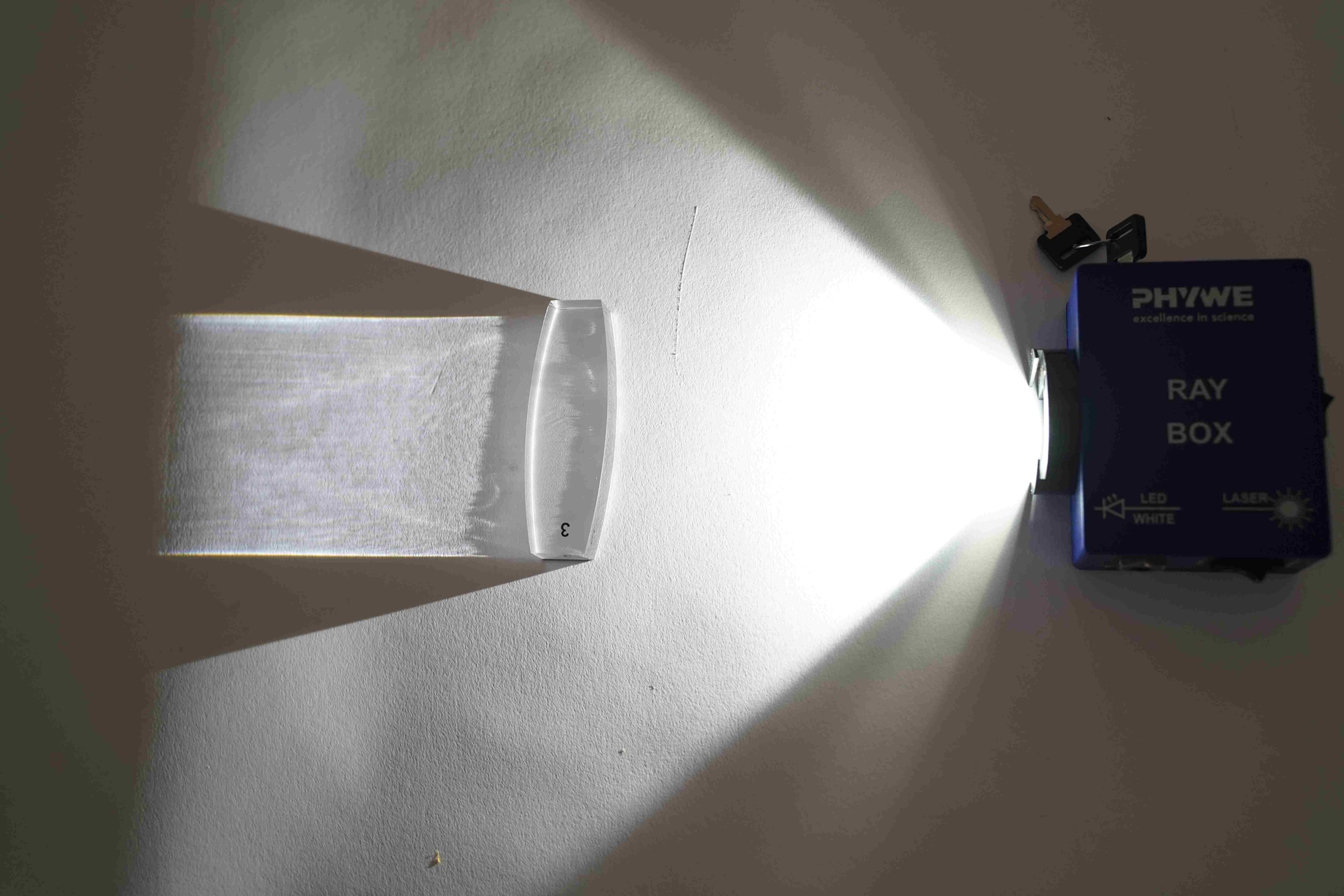 Laser/LED experiment lamp