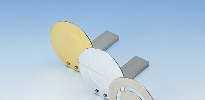 Annular diaphragm with aluminium foil