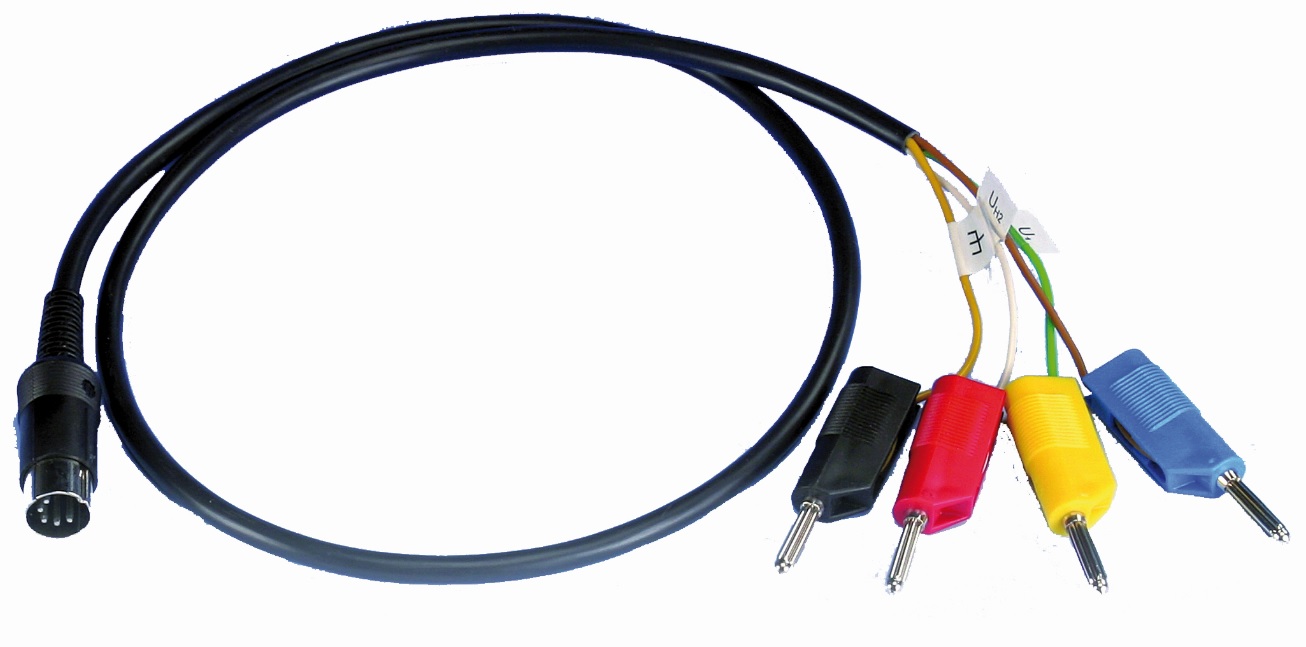 Connecting cord for Franck-Hertz Hg-tube