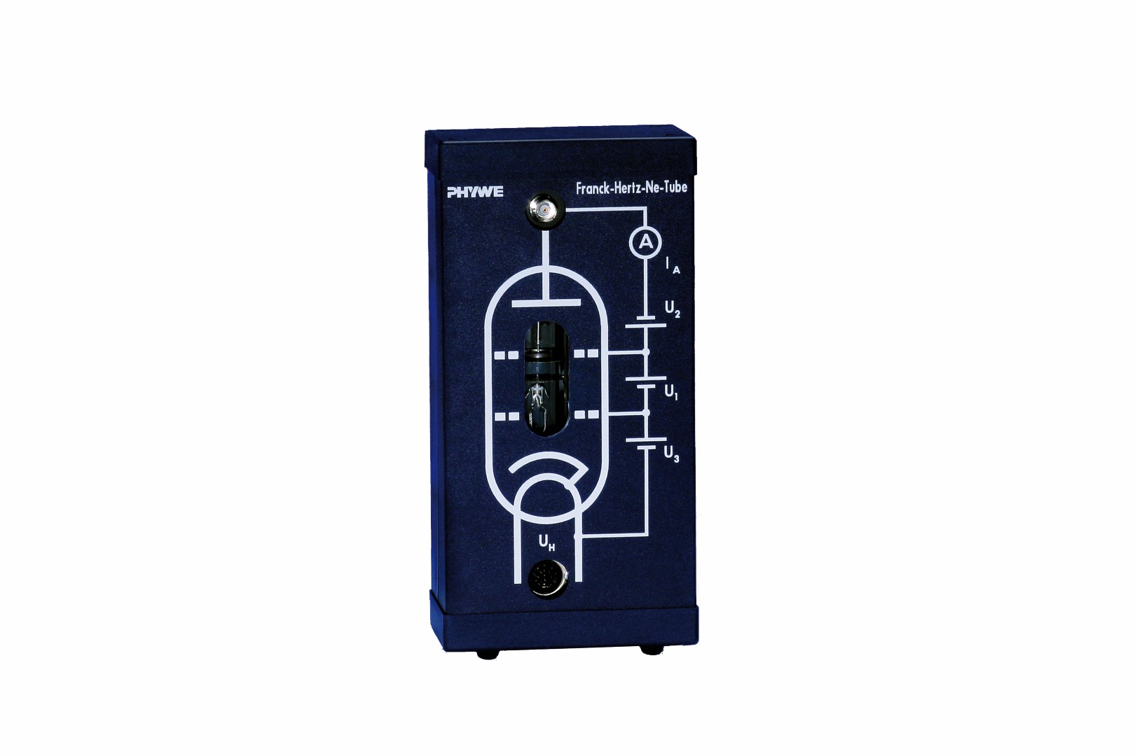 Franck-Hertz Ne-tube in housing