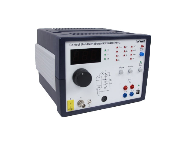 Franck-Hertz control unit