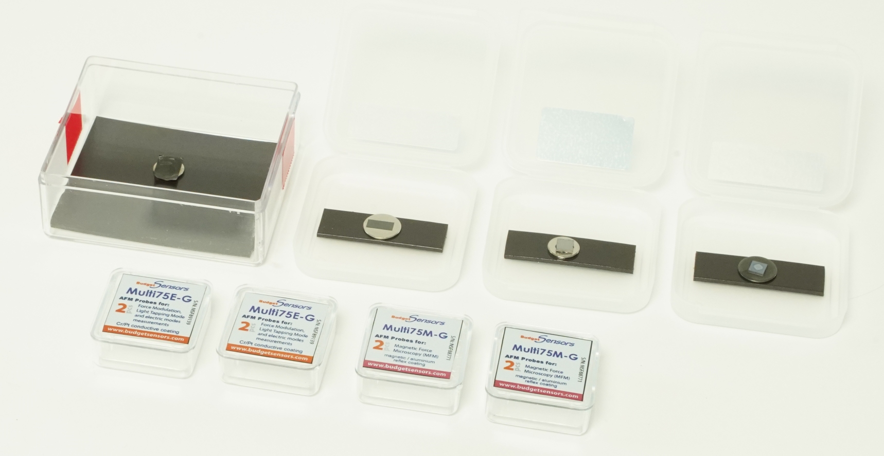 Material analysis upgrade set, for compact atomic force microscope
