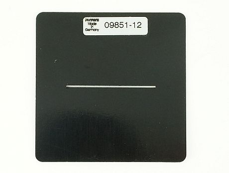Illumination slit, 0.5 mm, hardpaper