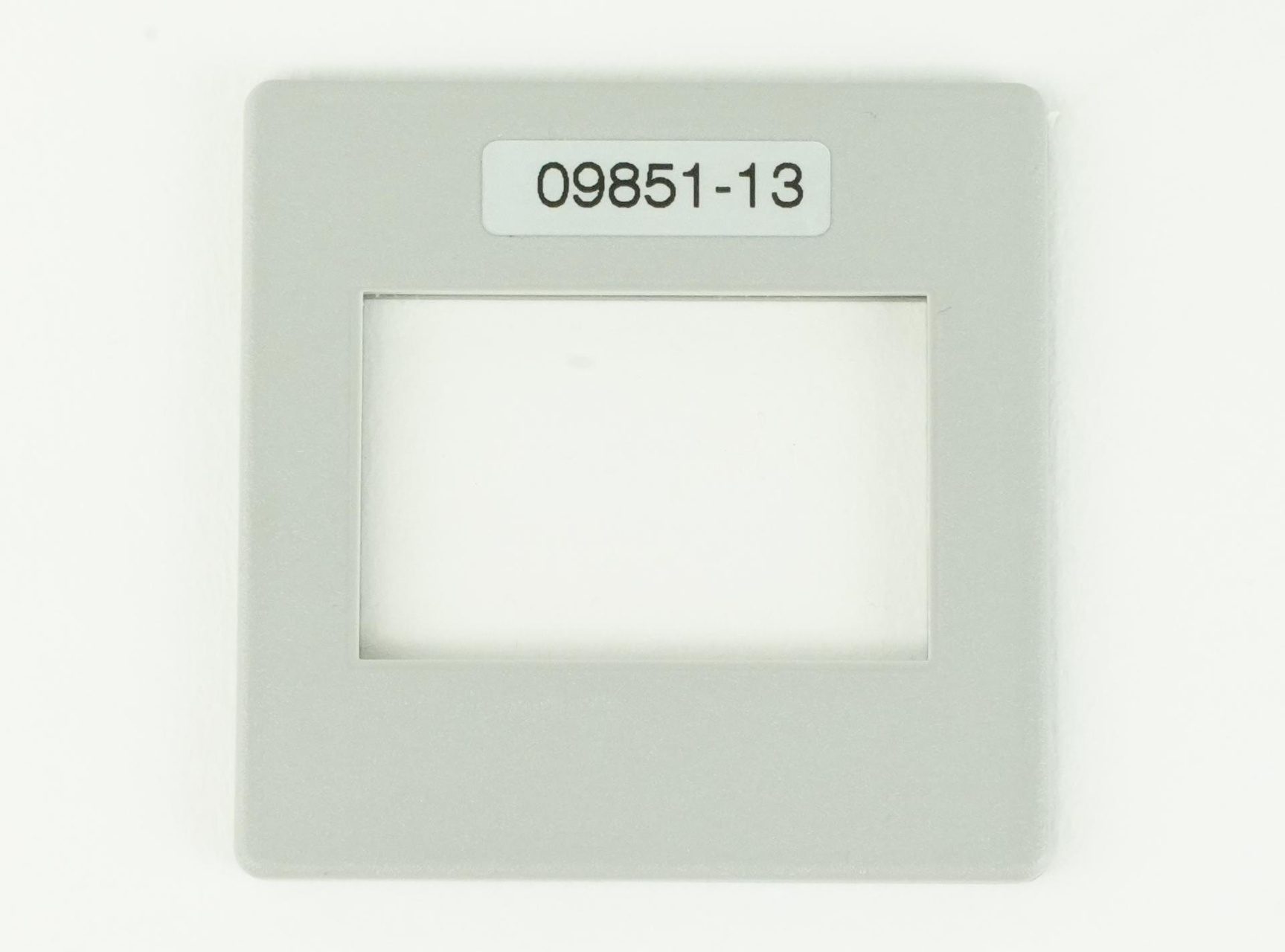 Lambda/4 film, in slide frame, glassless