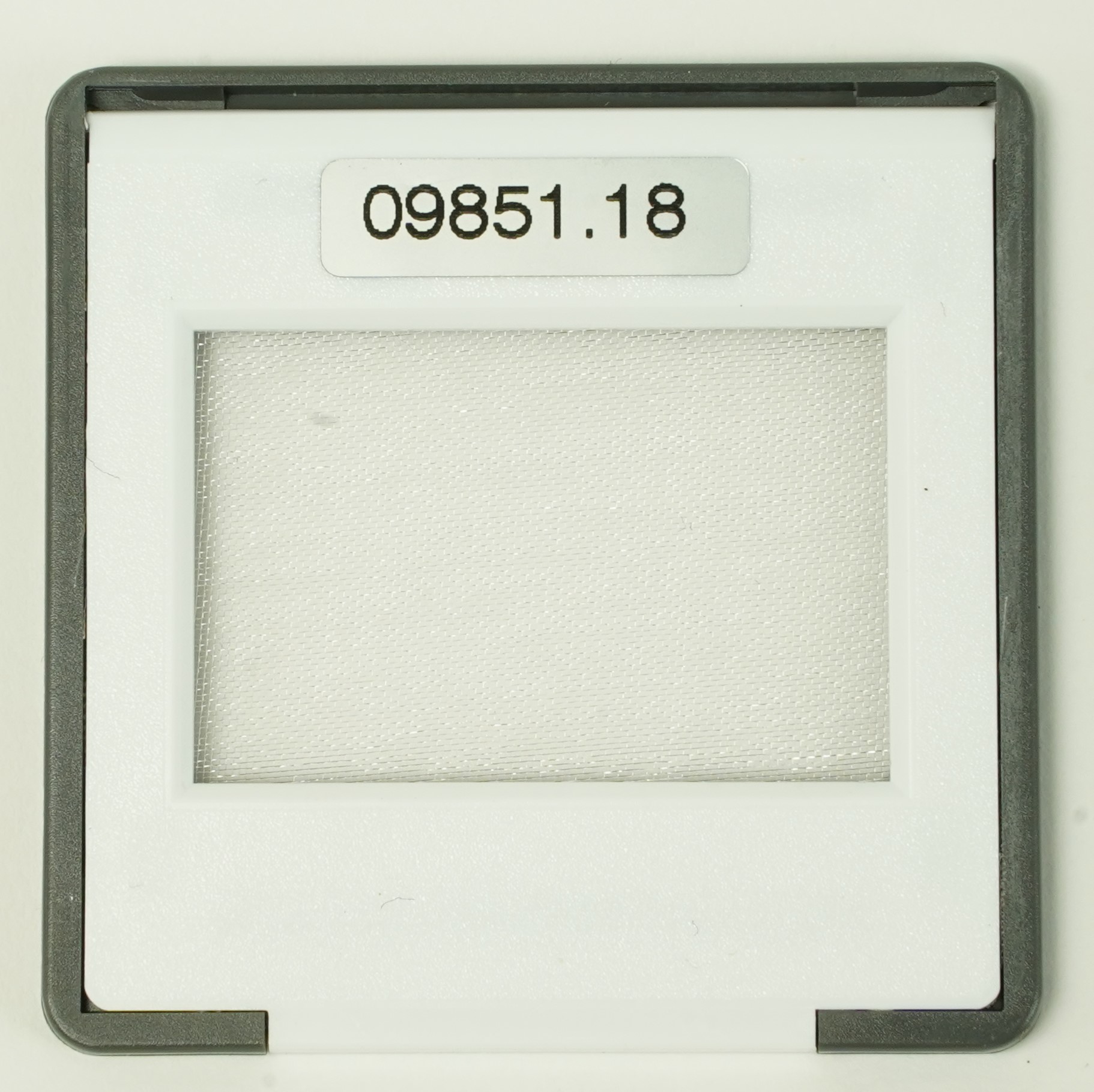 Tissue, nylon, in slide frame, glassless