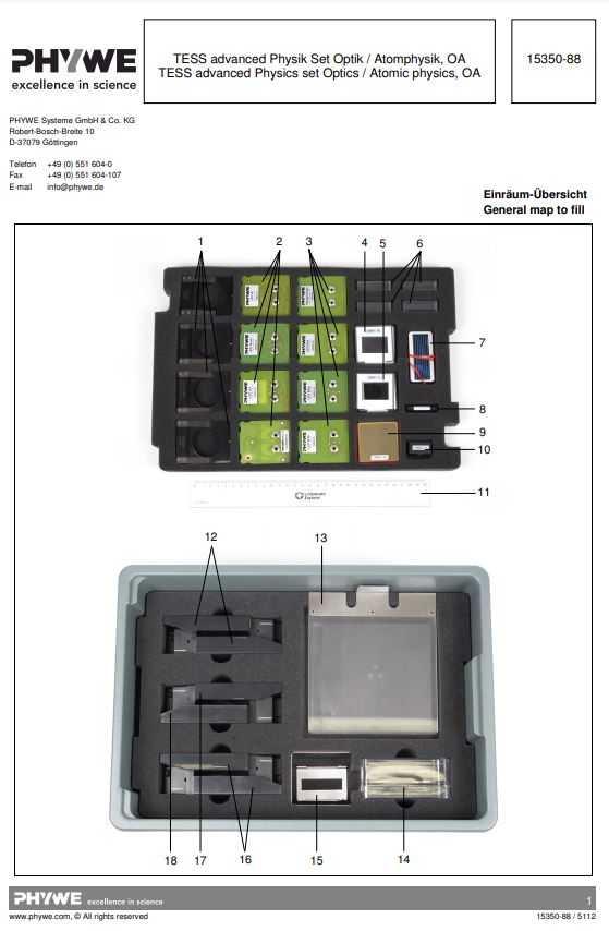 Storage information, laminated