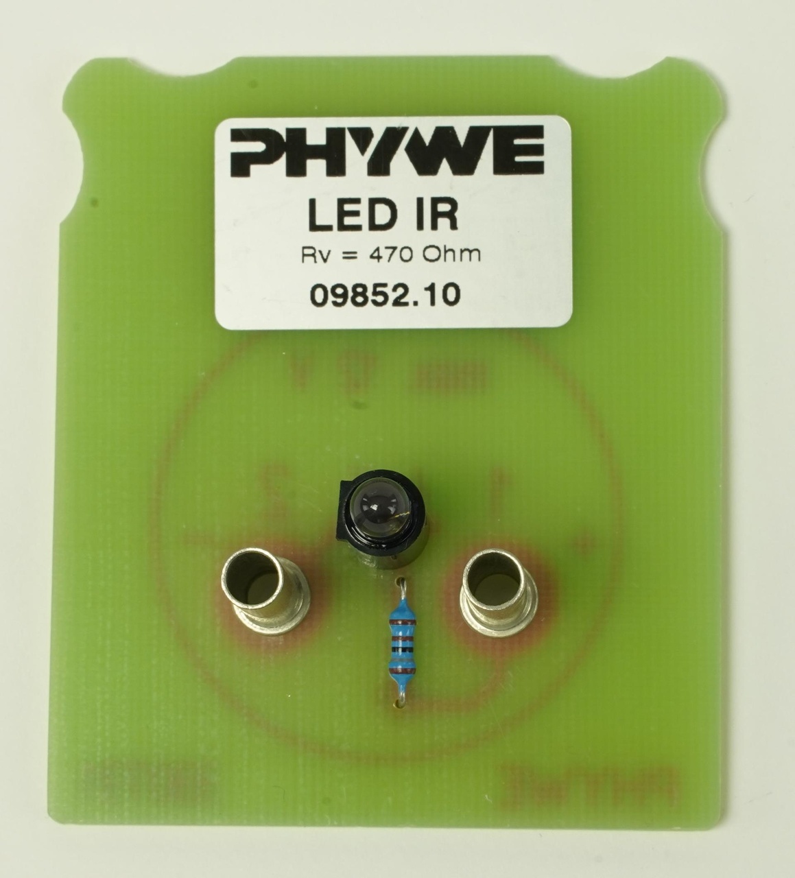 LED - IR, with series resistor and 4 mm plugs