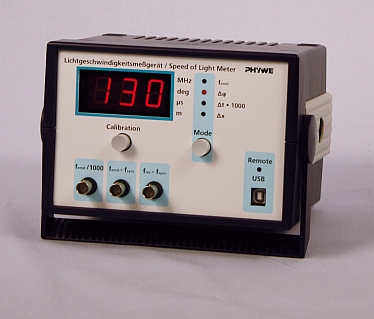 Speed of Light Meter