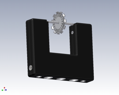 Pulley for demonstration track