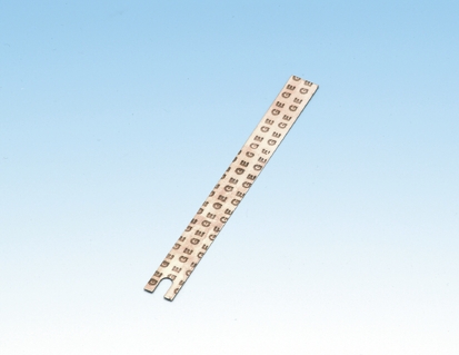 Bimetallic strip, 100 mm