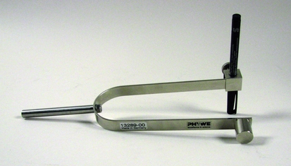 Tuning fork with pen