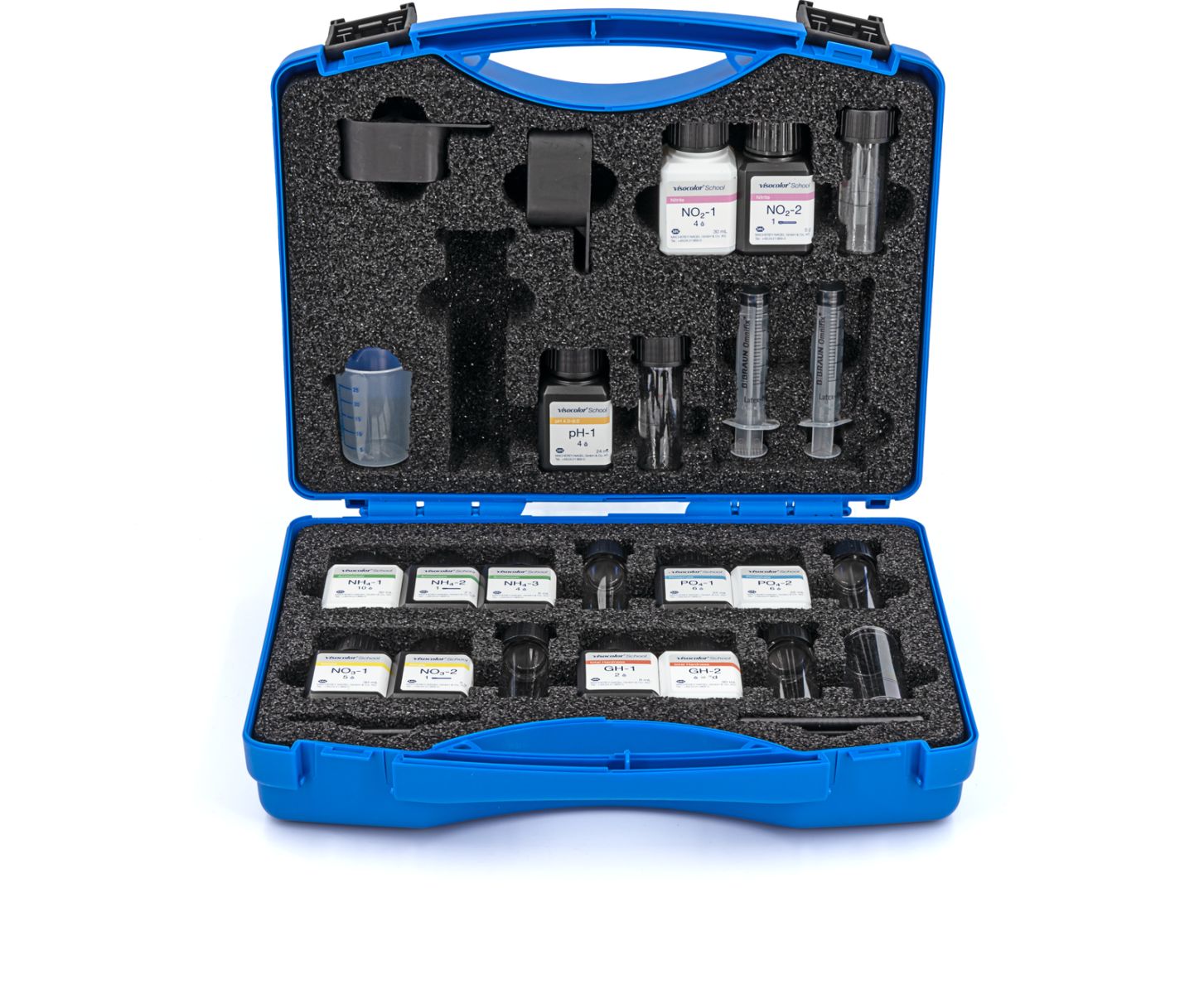Water test lab for quick analysis VISOCOLOR SCHOOL