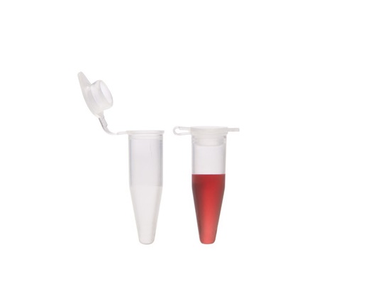 PCR single tubes, 0.2 ml, domed lid, pack of 1000