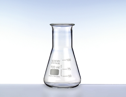 Erlenmeyer flasks, Duran®, wide neck, various sizes