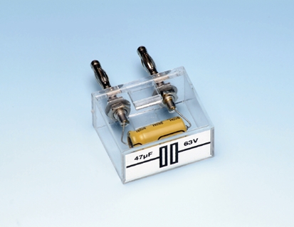 Electrolytic capacitor 47 µF/63V, bipolar, G1