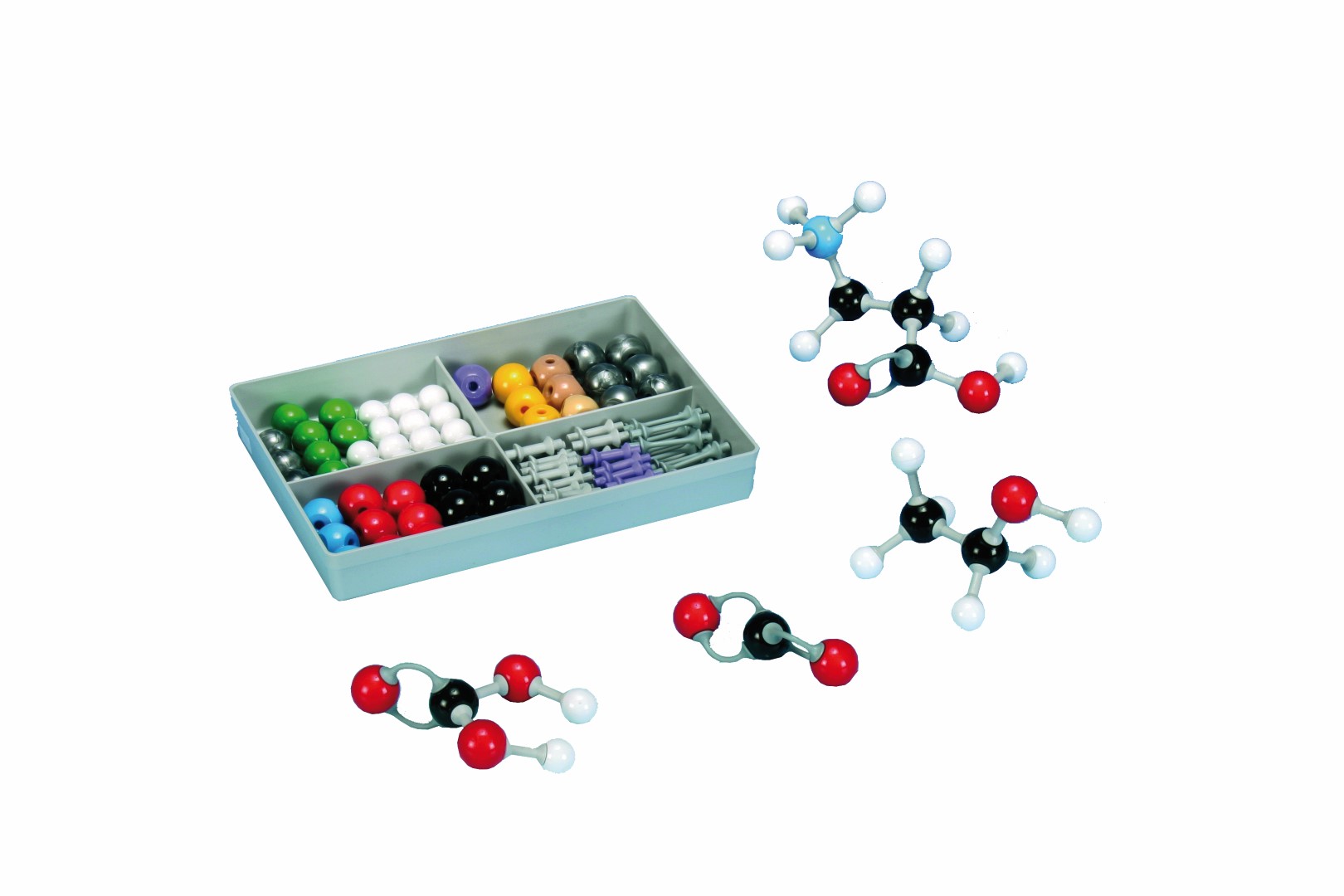 Student molecular model kit, inorganic and organic chemistry