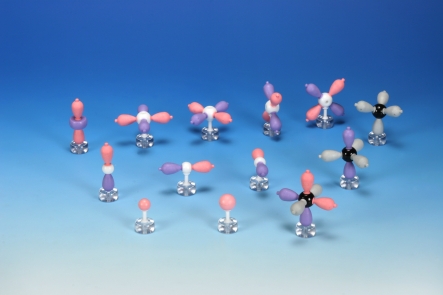 Atomic orbital models, 14 pcs.