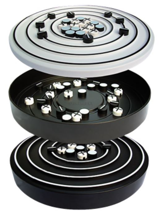 Interactive atom model according to Bohr, classroom set
