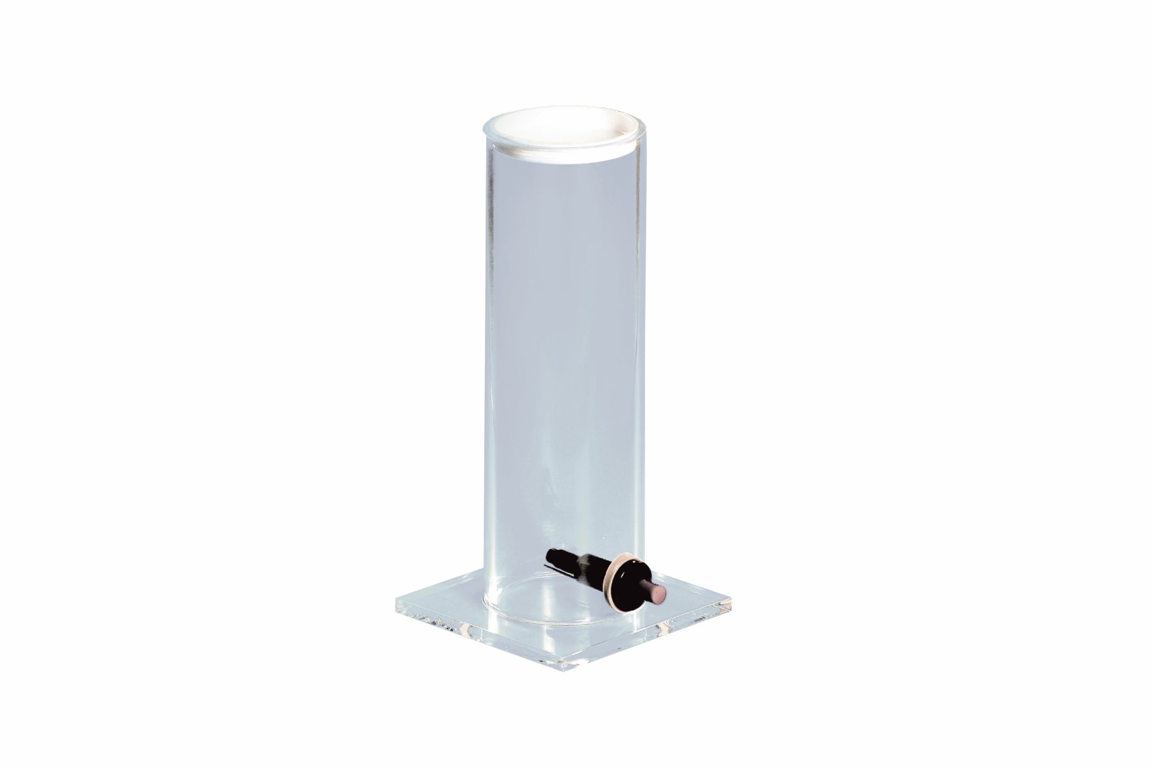 Plexiglass cylinder for explosion tests