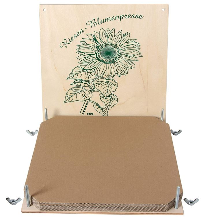 Botanical press, 30x30 cm