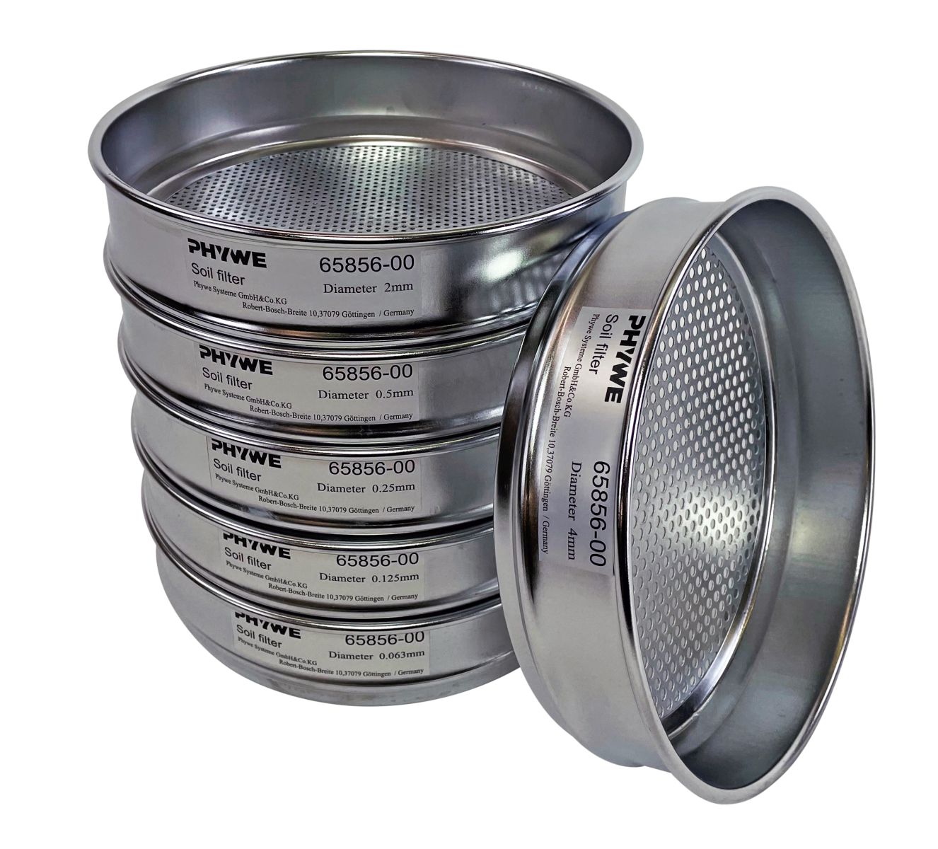 Soil filters, set of 6