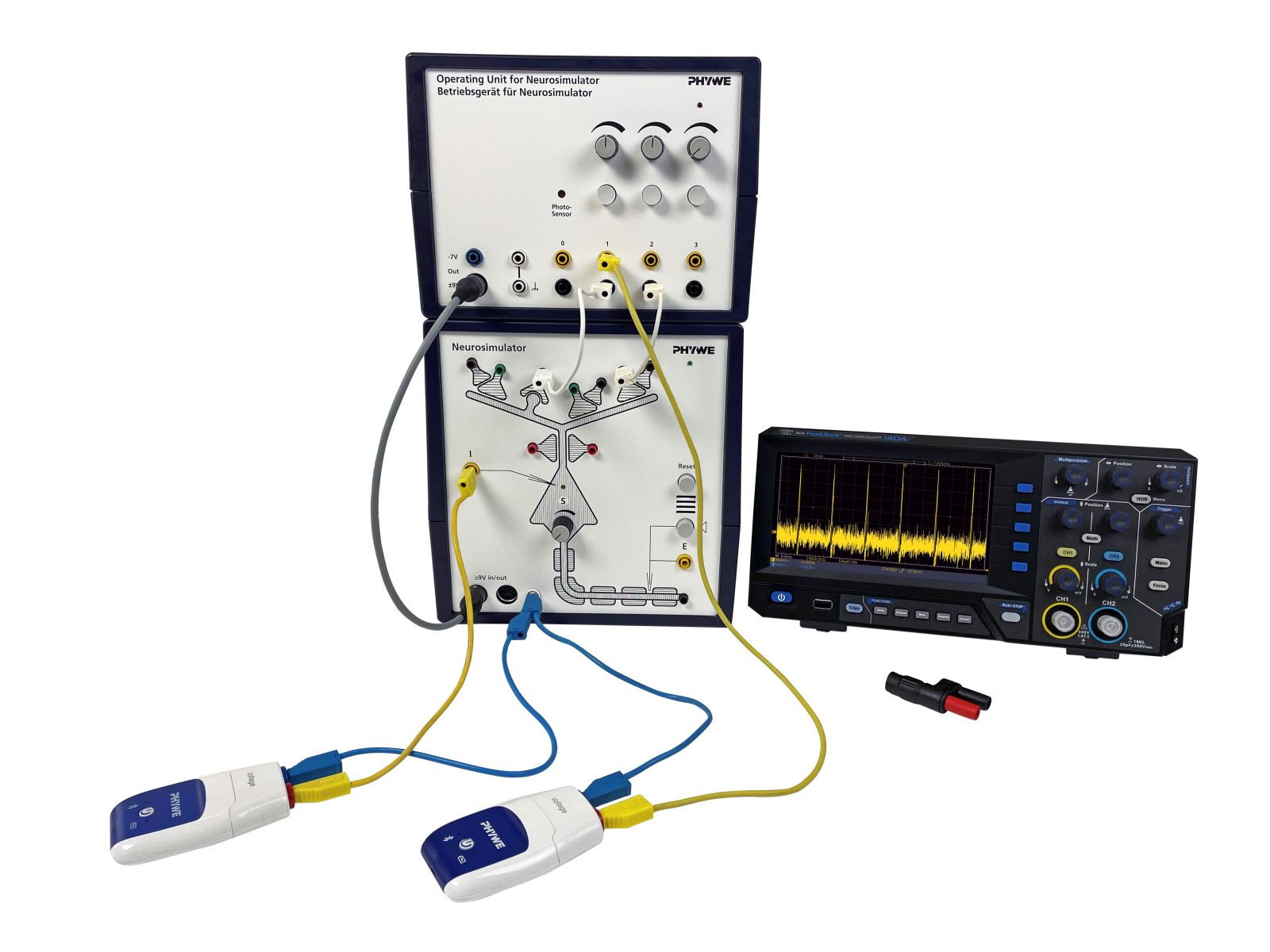 Set Neurobiology with one nerve cell with Cobra SMARTsense