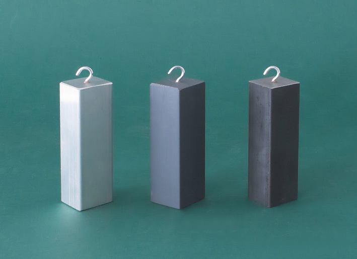 Set of cubes for density determination