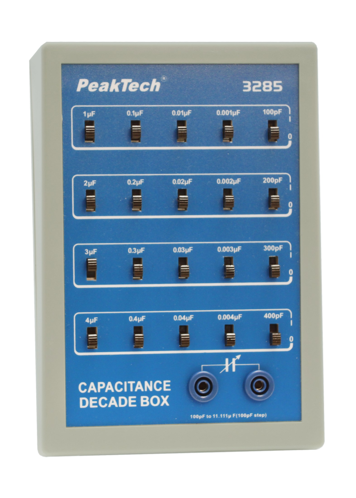 Capacitance Decade Box ~ 100pF bis 11.111µF