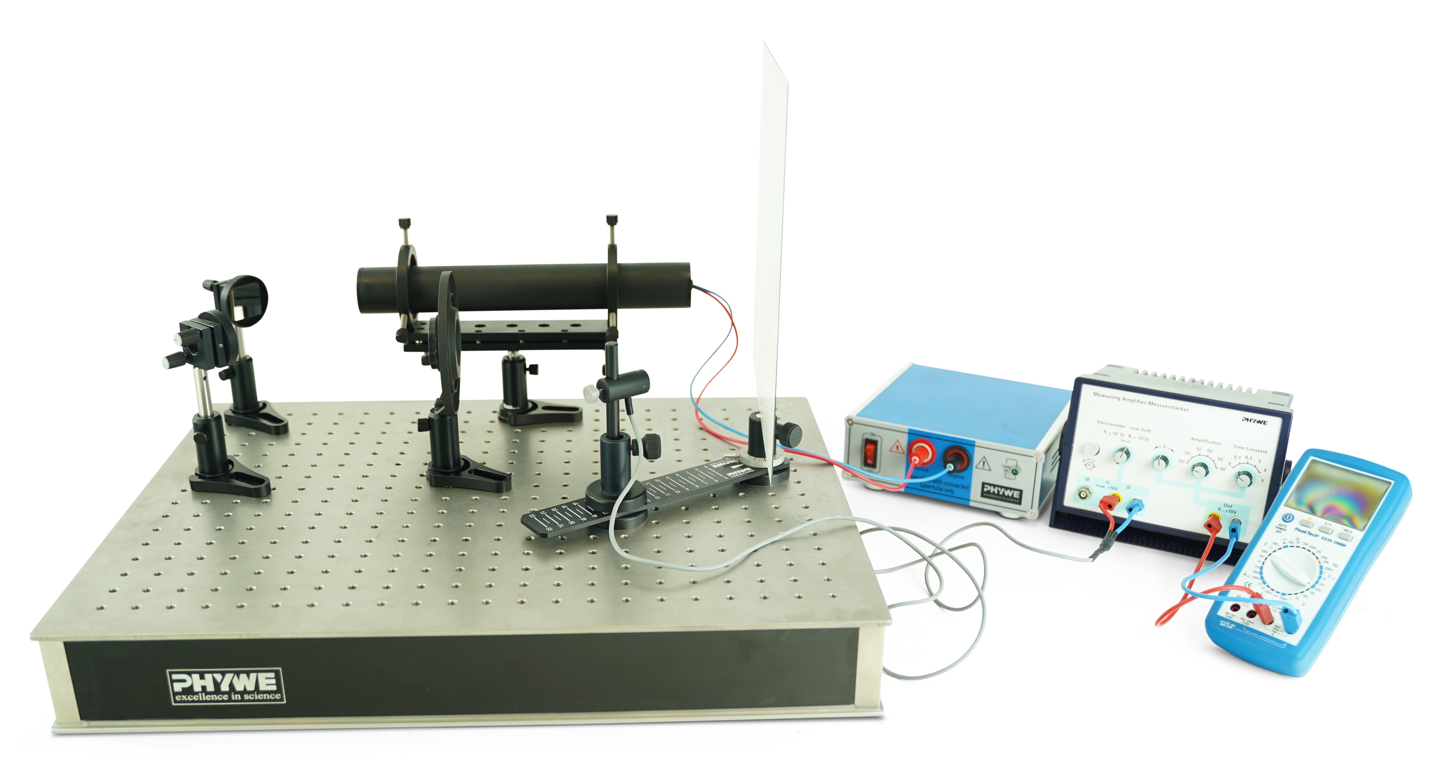 Lambert's law of radiation on optical base plate