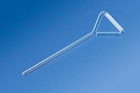 Drigalski spatula, glass