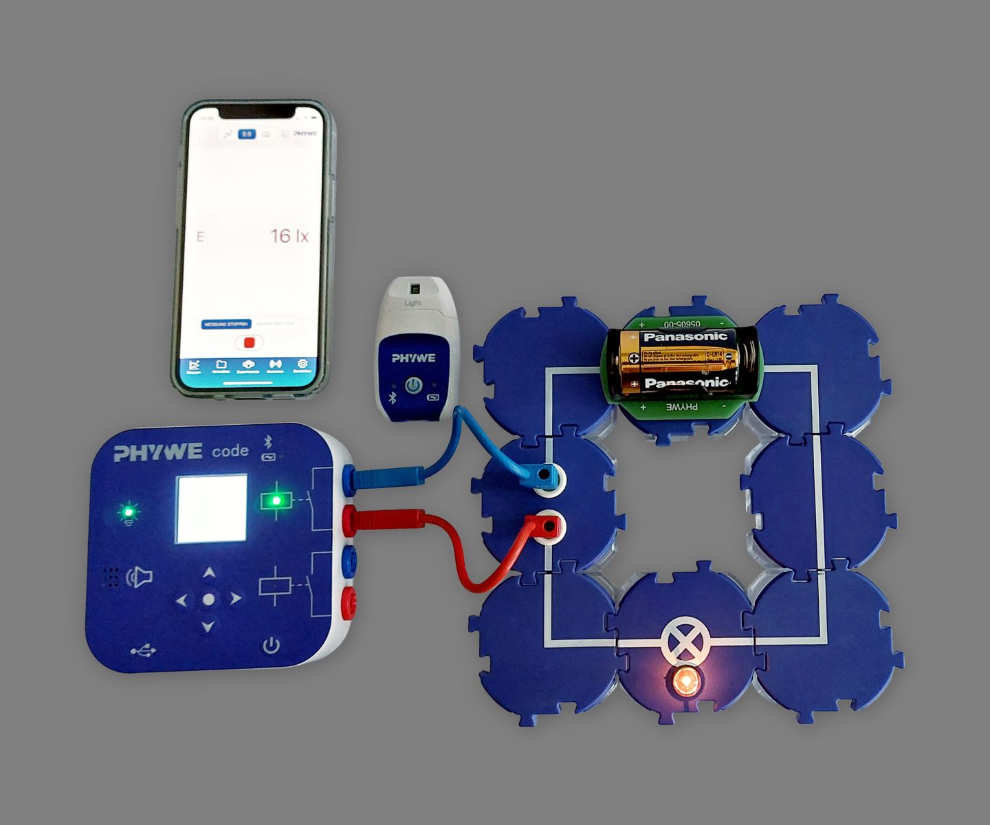 Lighting control with Cobra SMARTsense Code