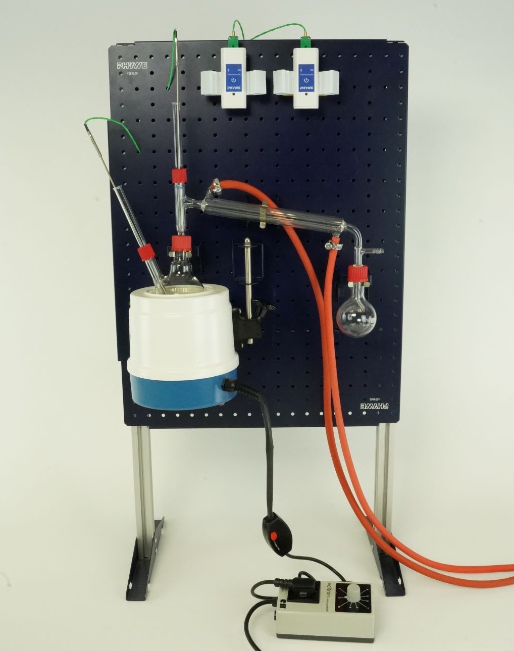 Distillation - determination of the alcohol content of wine
