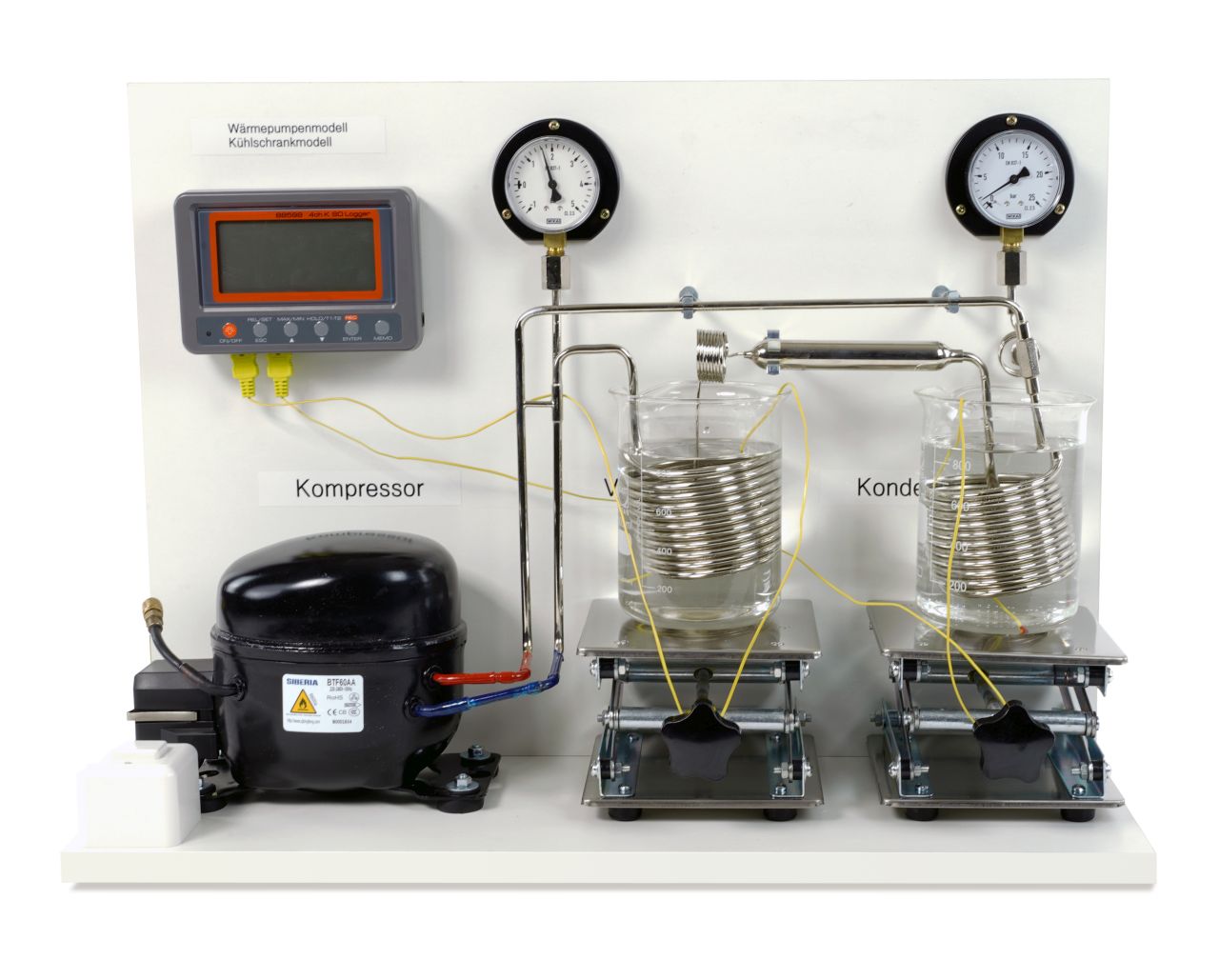 Electric compression heat pump